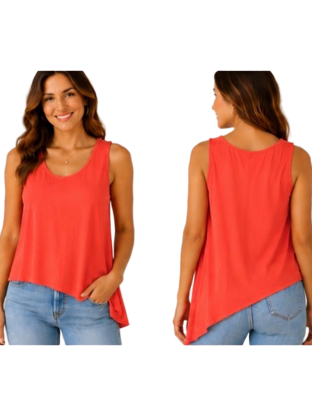 🔥BOGO Lilla P Asymmetrical Scoop Neck Tank